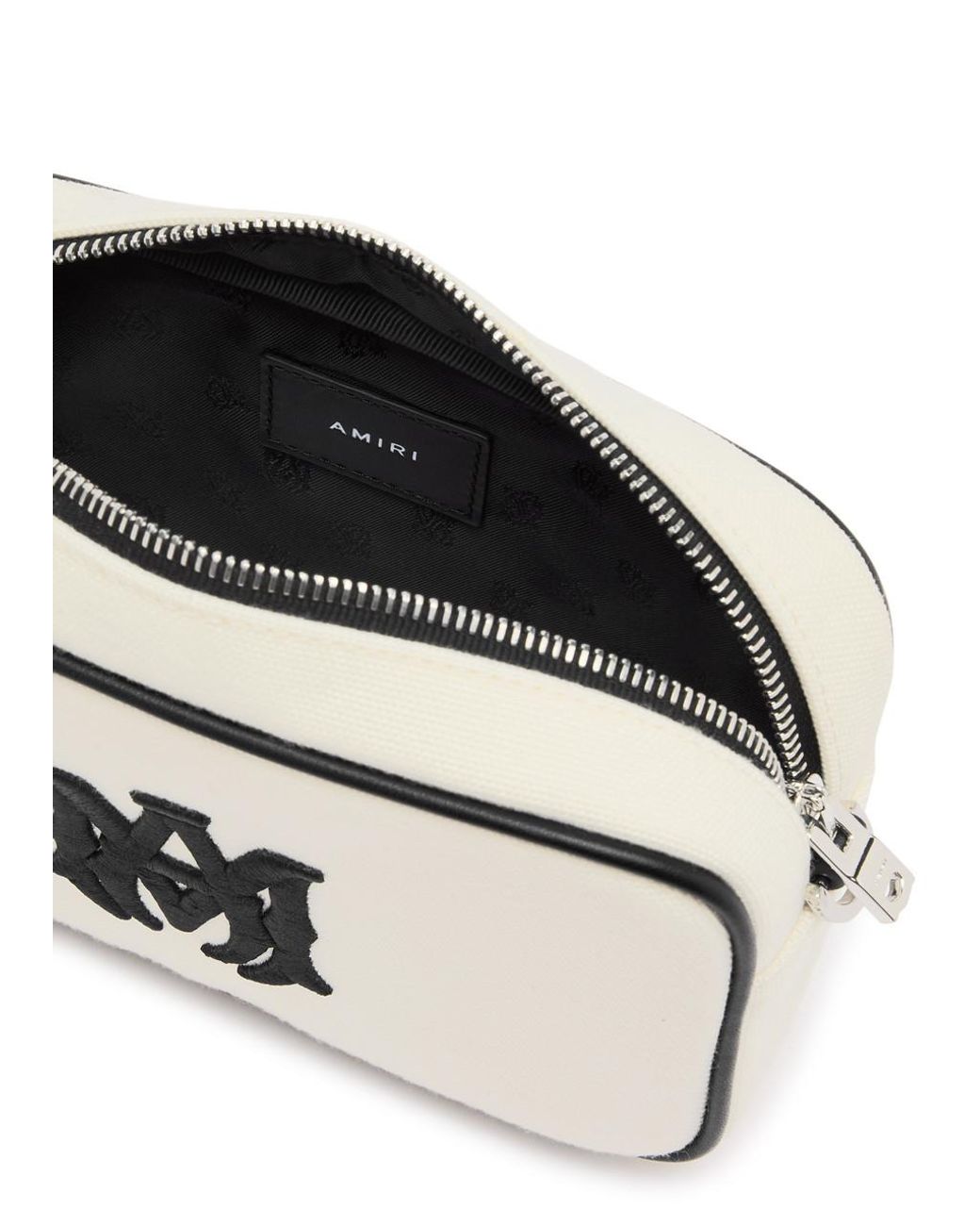 Amiri Logo-Embroidered Canvas Camera Bag in Black for Men | Lyst Amiri Logo-Embroidered Canvas Camera Bag in Black for Men | Lyst