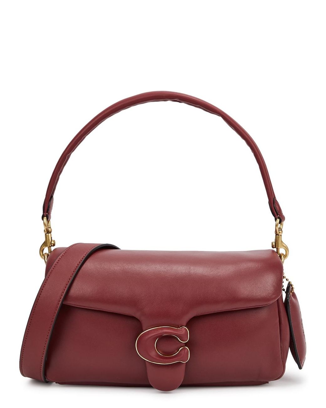 Coach maroon deals shoulder bag