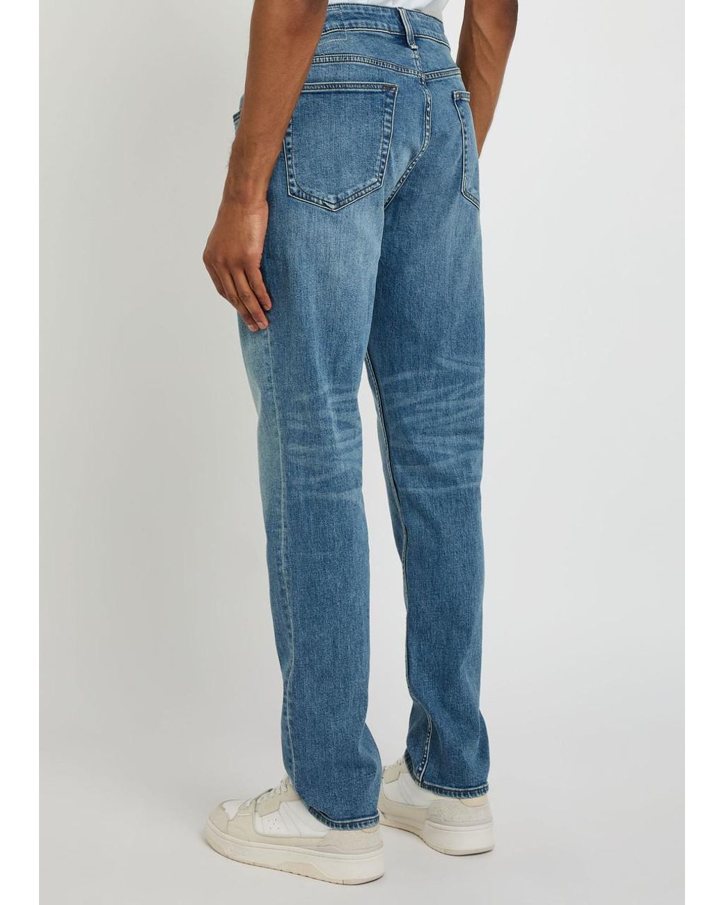 Rag & Bone Fit 3 Athletic Straight-Leg Jeans in Blue for Men | Lyst