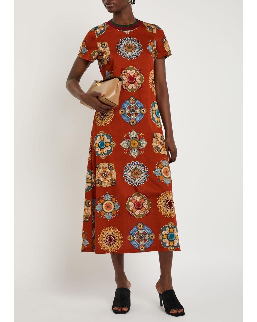 LaDoubleJ Red "Sporty Swing" Dress