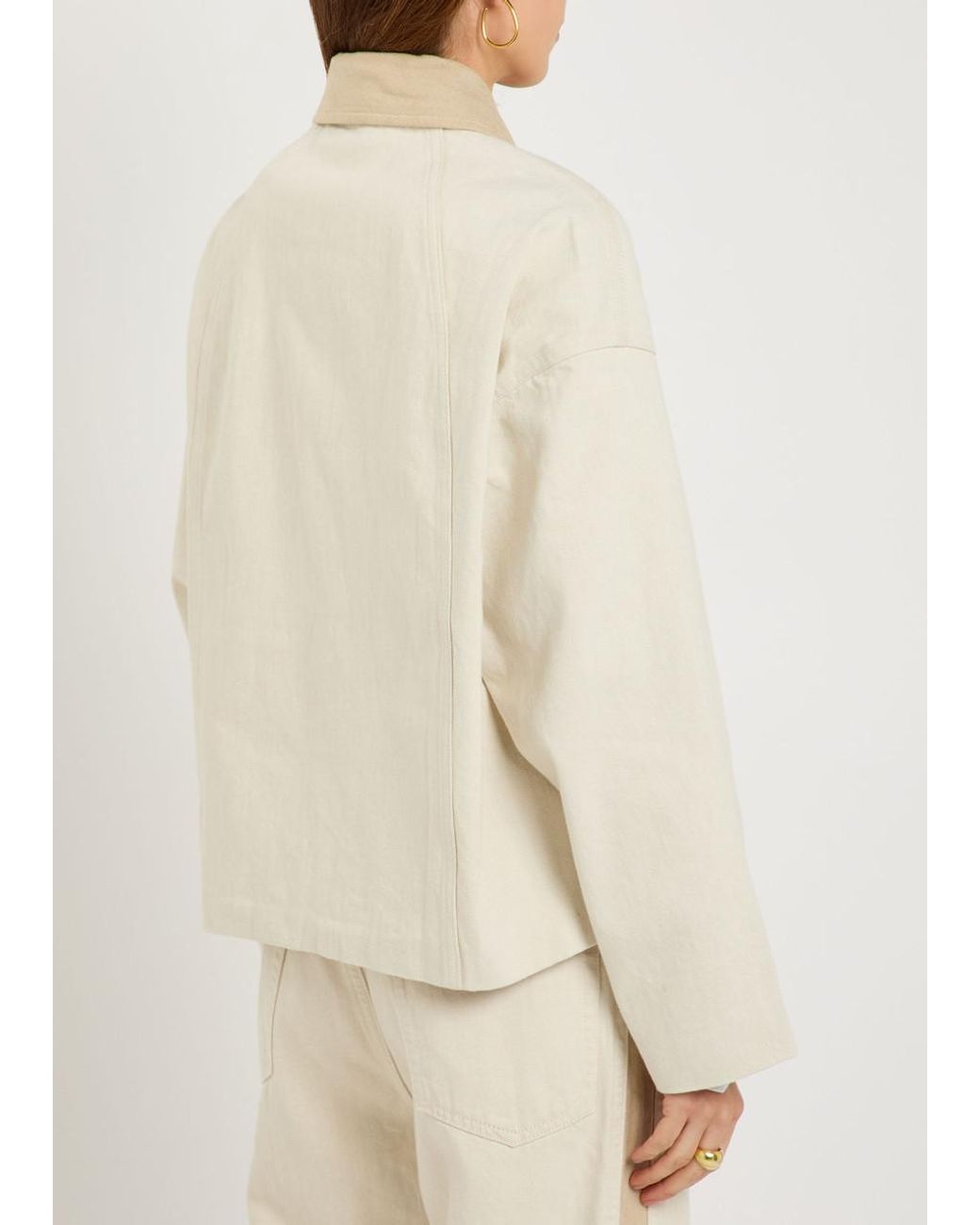Rag & Bone Natural Natalia Canvas Jacket