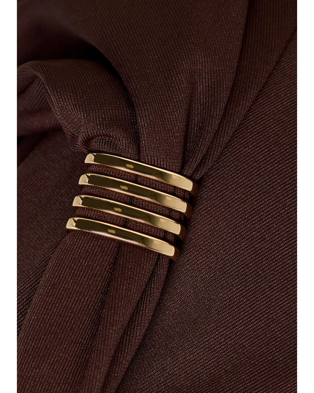 Melissa Odabash Brown Grenada Triangle Bikini Top