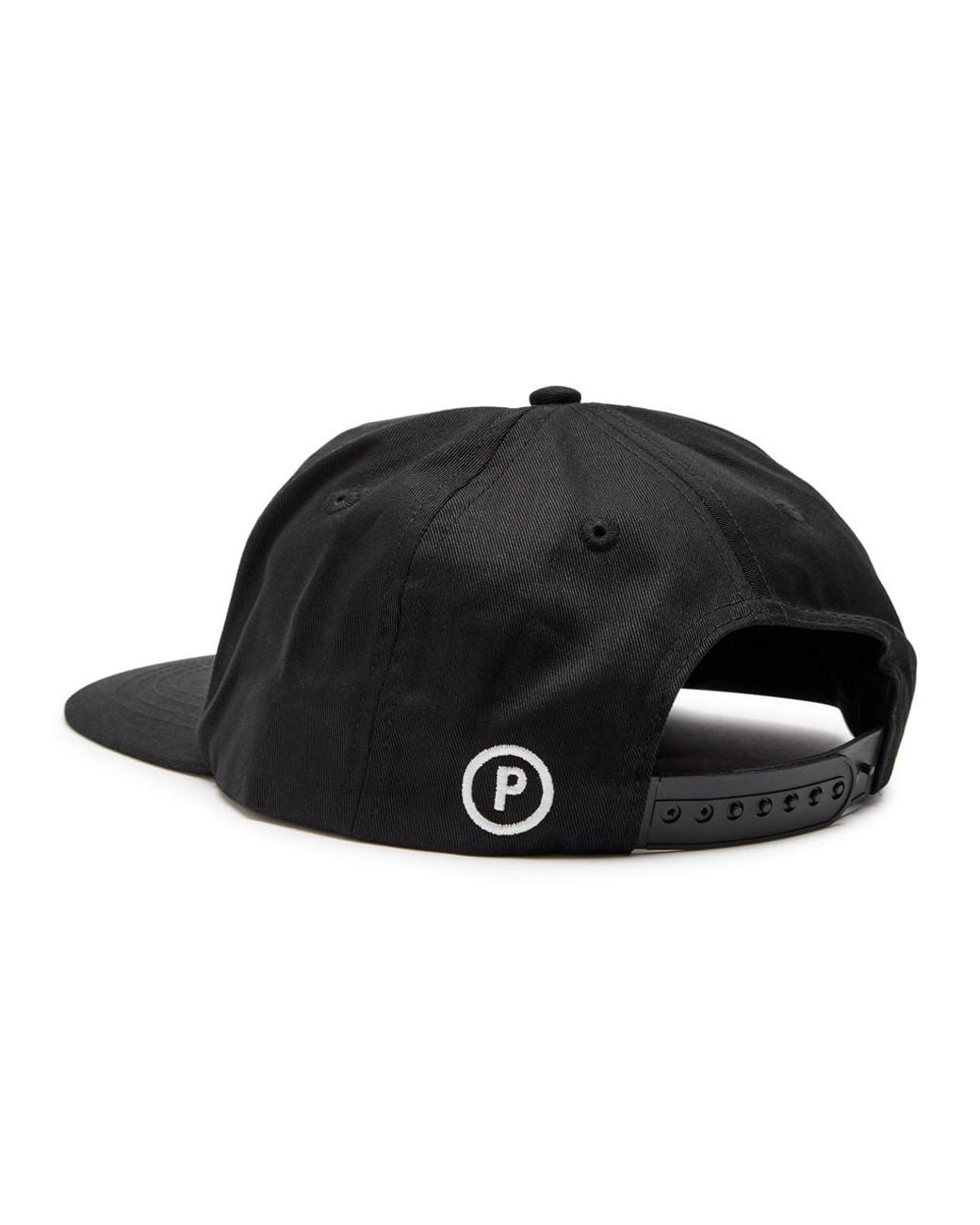 Picante Black Fratelli Logo-Embroidered Cotton Cap for men