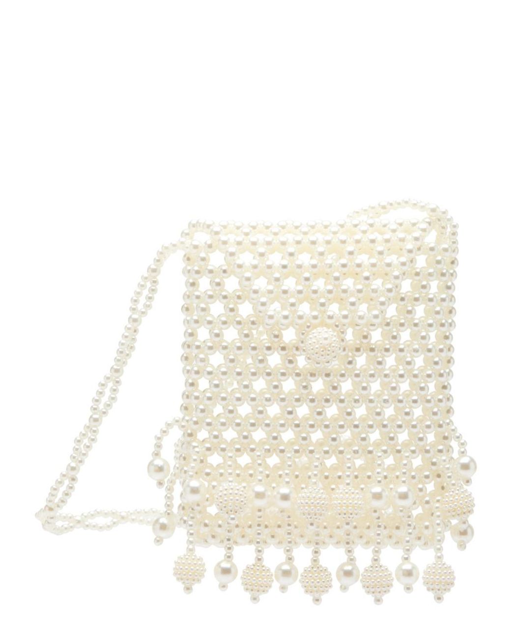 【英国発Sister Jane】Bessie beaded faux pearl cross-body bag Sister Jane Bessie beaded faux pearl cross-body bag