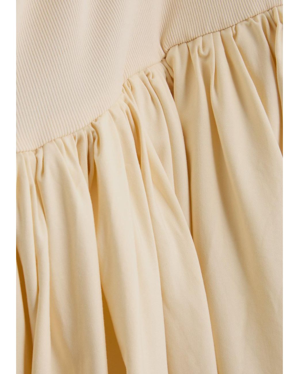 Sister Jane Darling Stretch-Jersey Midi Dress in Natural