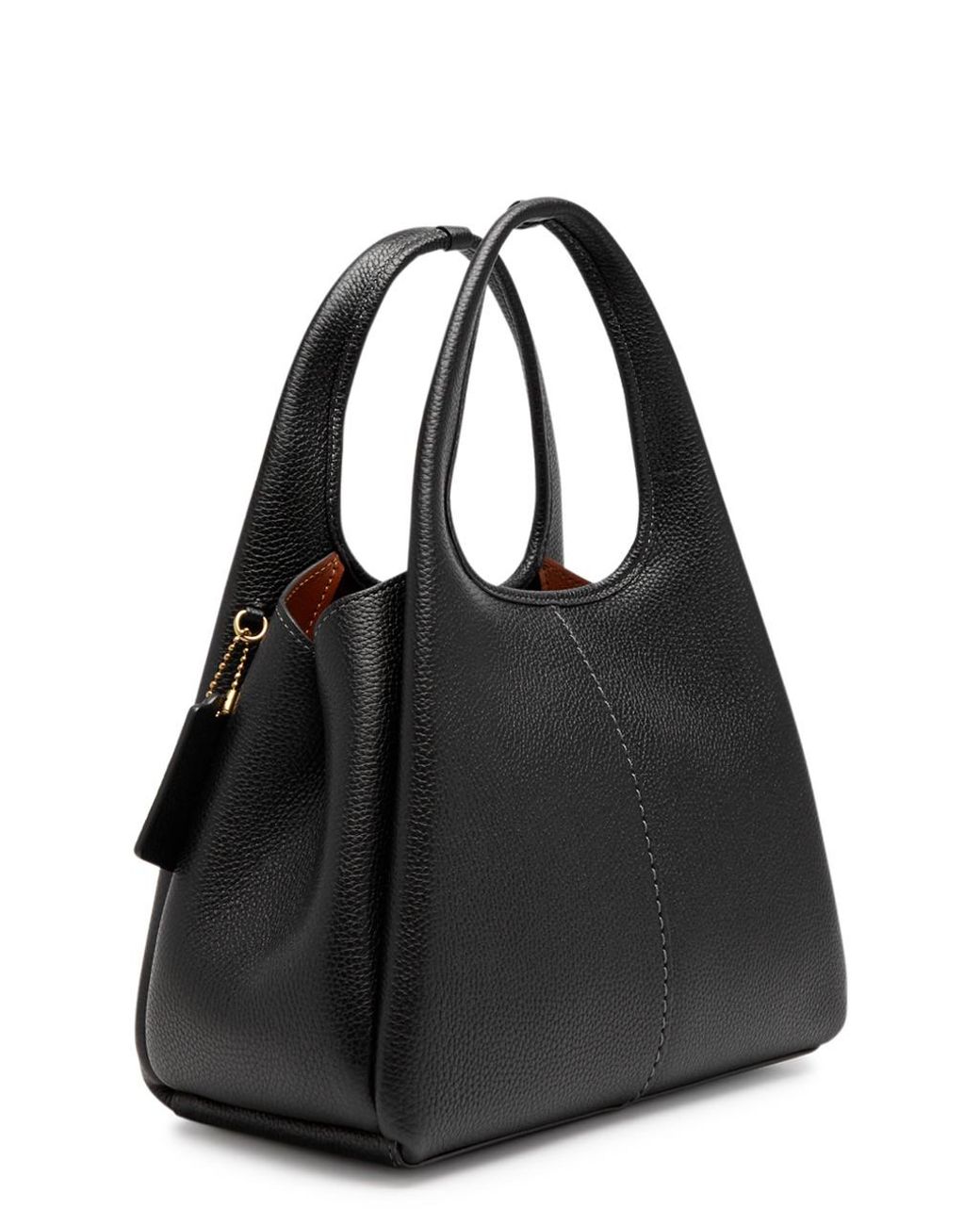 COACH Lana 23 Leather Shoulder Bag in Black | Lyst