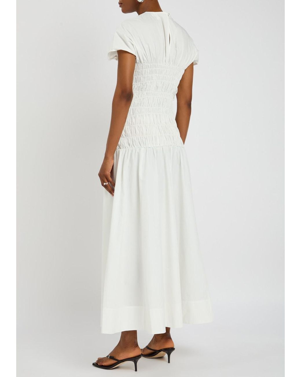 chinese dress ladies Clara White Maxi Dress - US 14