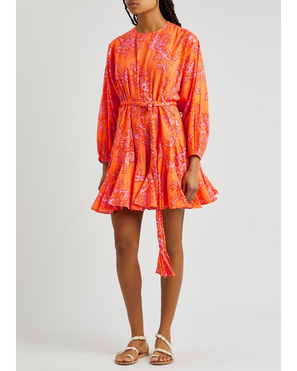 open lace back dress So Online AU Women's Rust Haze Mini Dress, AU14 US10