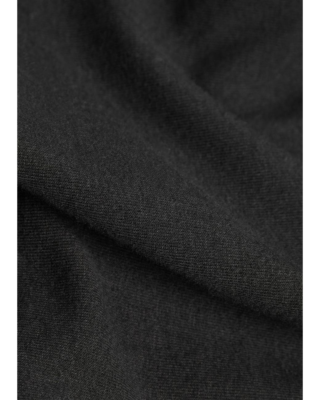 Skims Blue Foldover Stretch-Cotton Pants