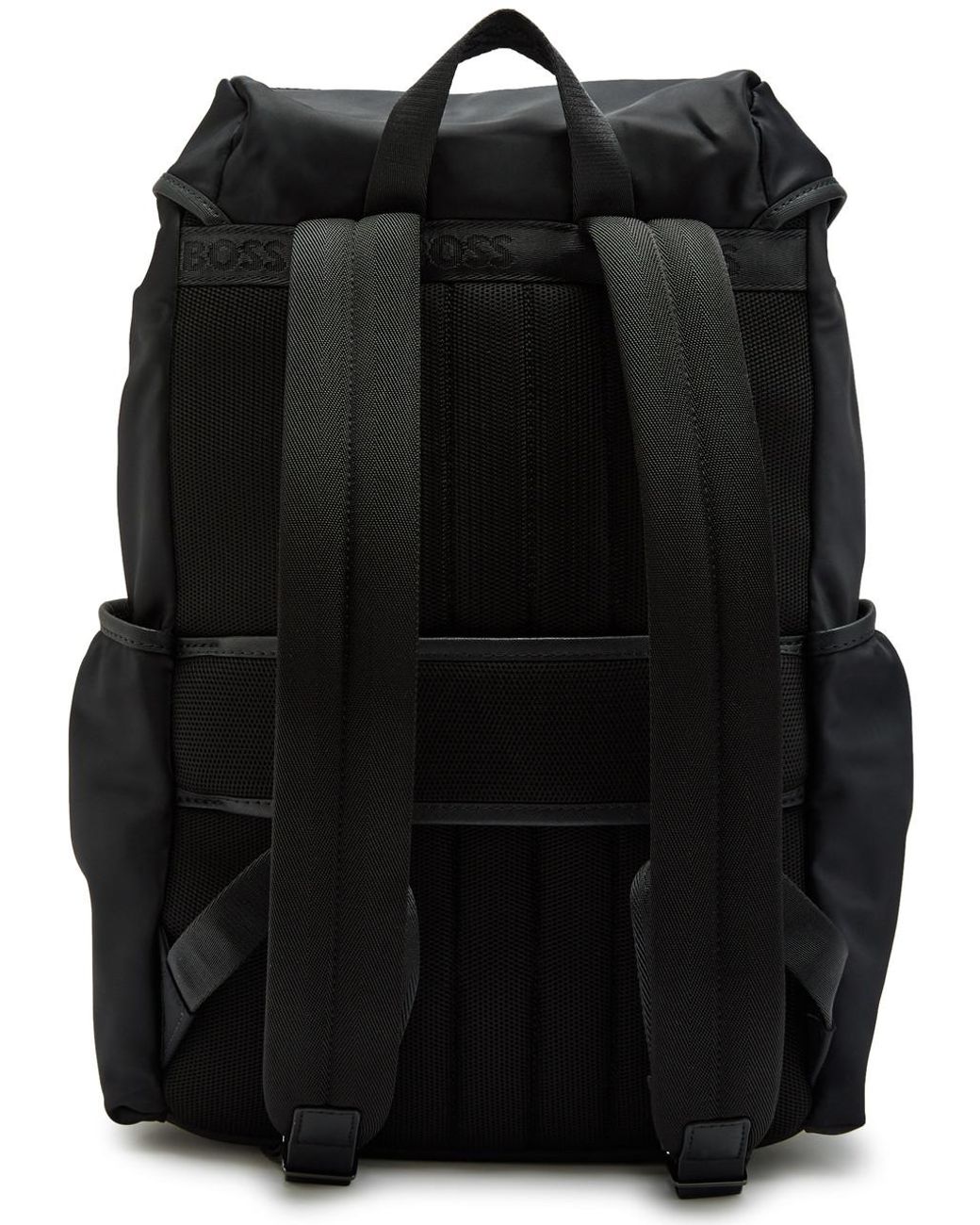 BOSS B-Icon Nylon Backpack in Black for Men | Lyst