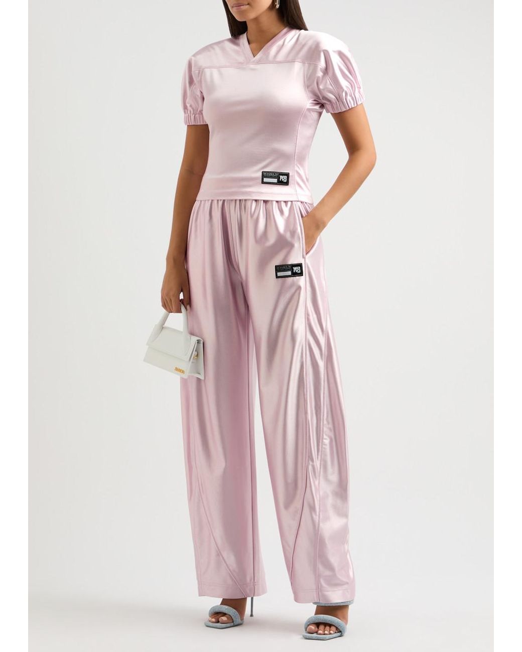 パンツ ALEXANDER WANG Women Straight Pants 4CC3244403 936C PINK Amazon.com: Alexander Wang Women's Articulated Pull On Track