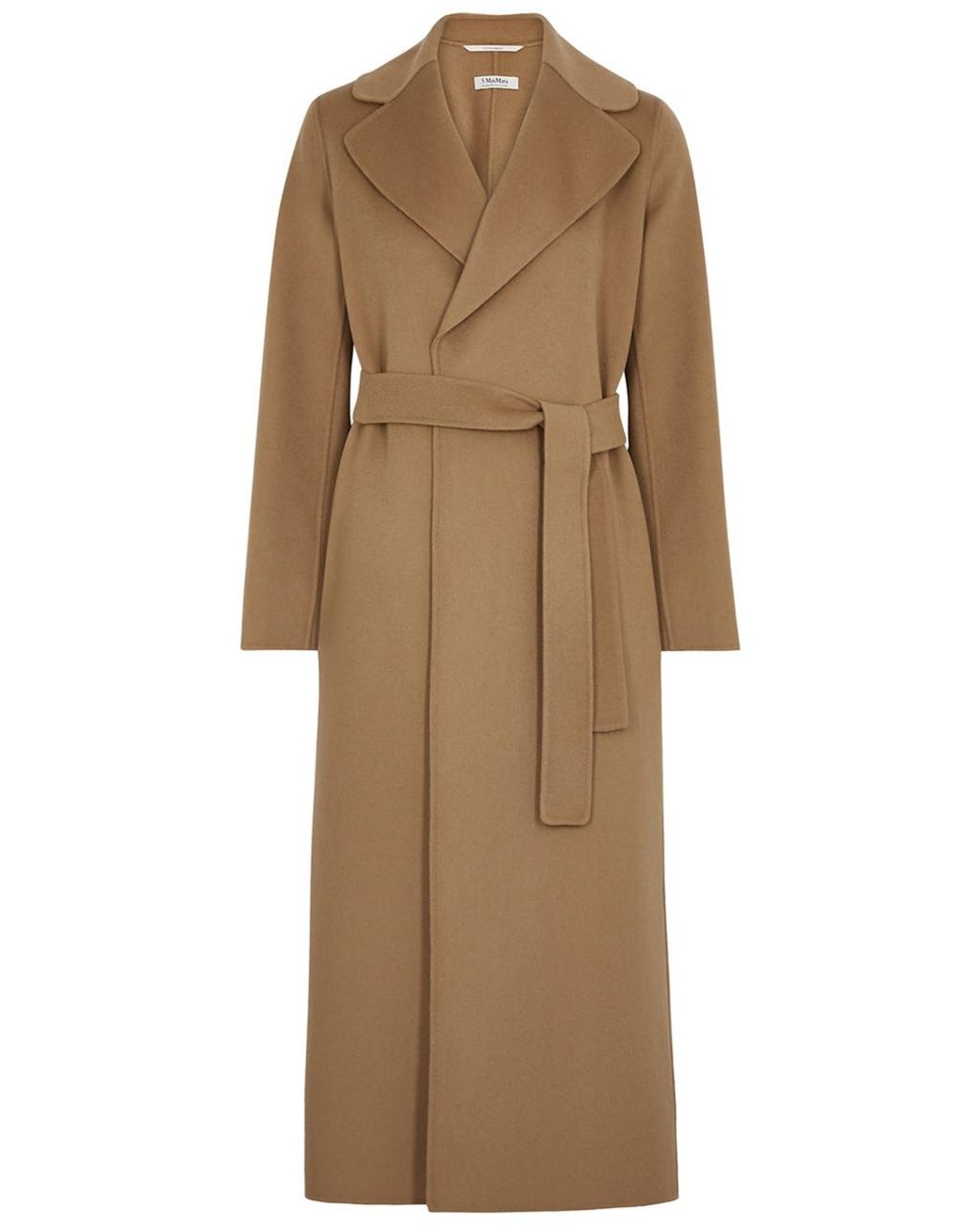 Max Mara S Max Mara Poldo Wool Coat in Natural Lyst