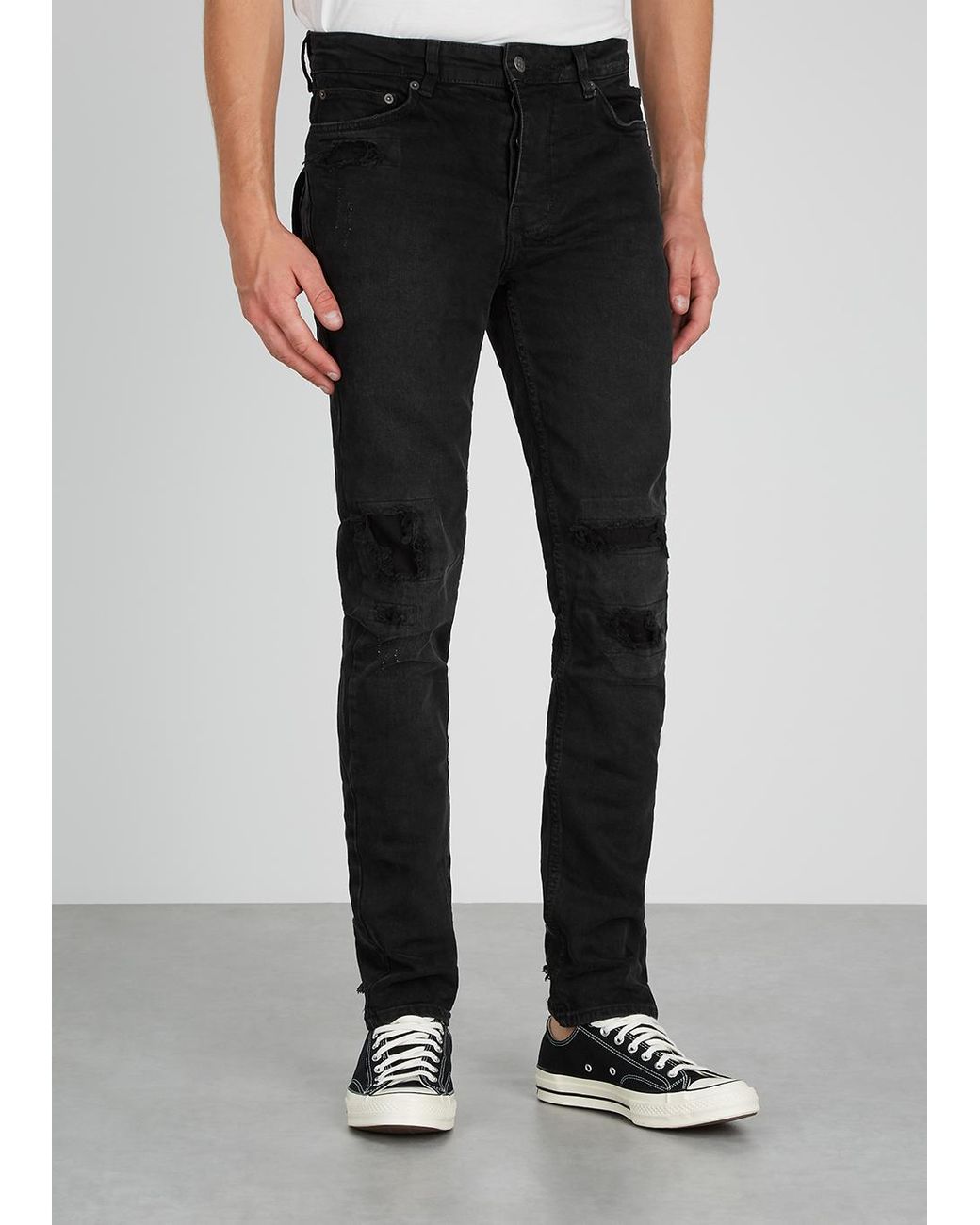 black ripped ksubi jeans