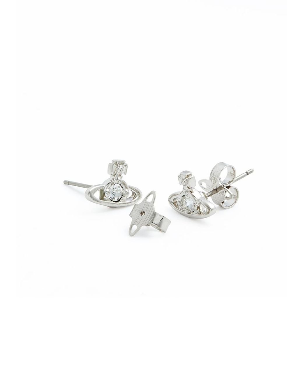 Nano solitaire hotsell orb stud earrings