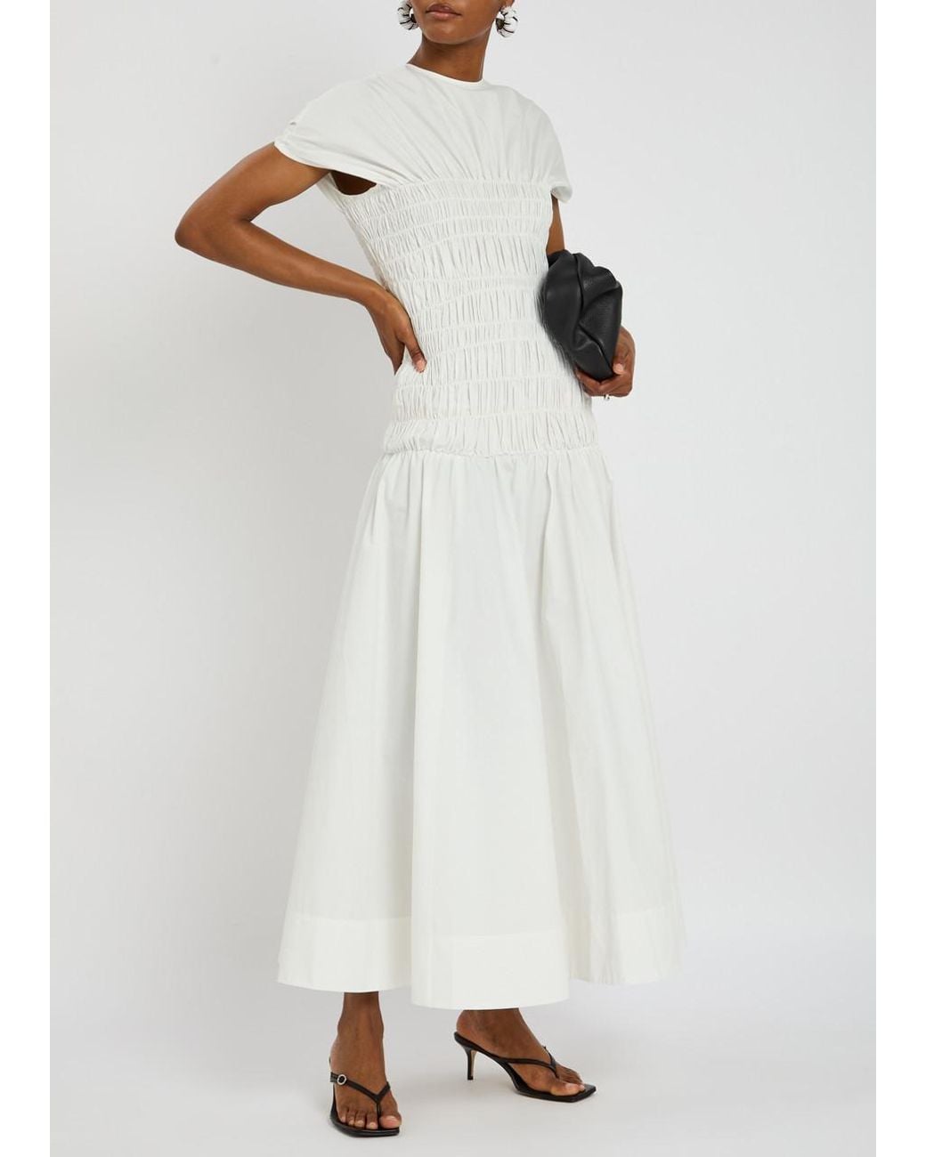 clea white piera maxi dress CLEA Dresses & Designer Fashion