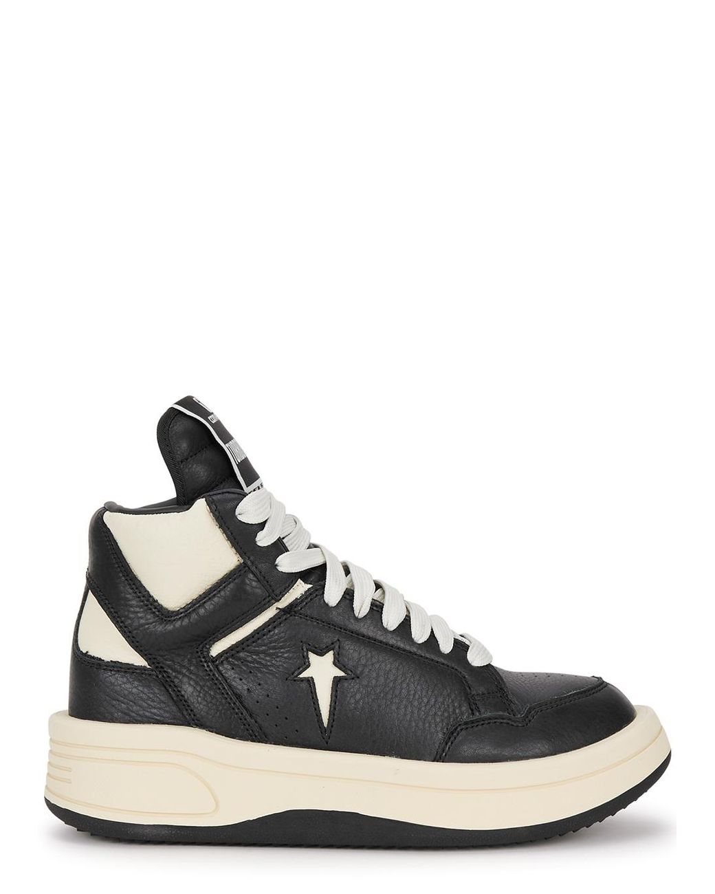 Rick Owens DRKSHDW X Converse Turbowpn Panelled Leather Sneakers in ...