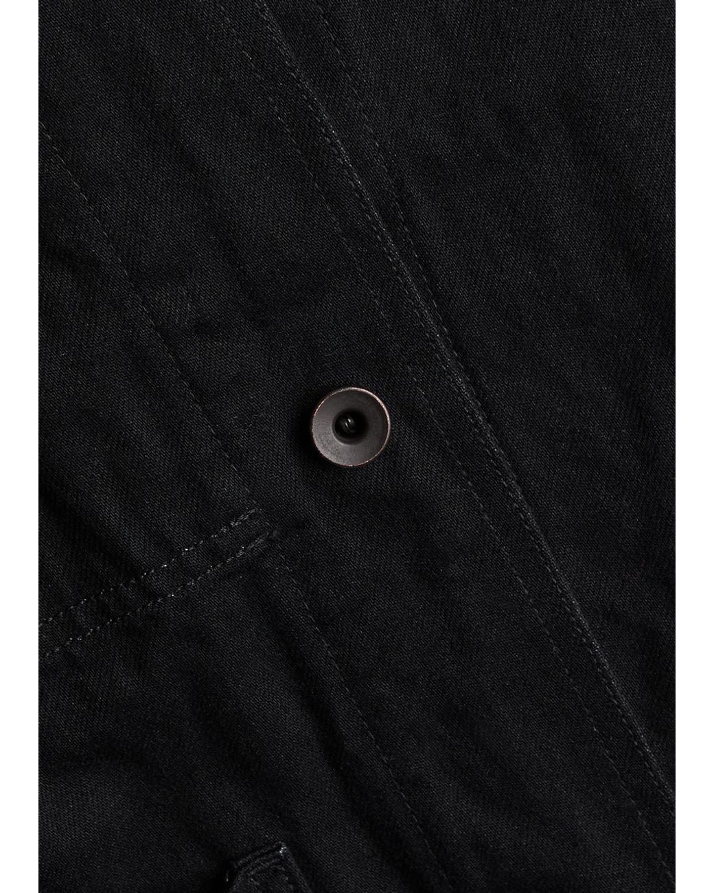 Studio Nicholson Black District Denim Jacket