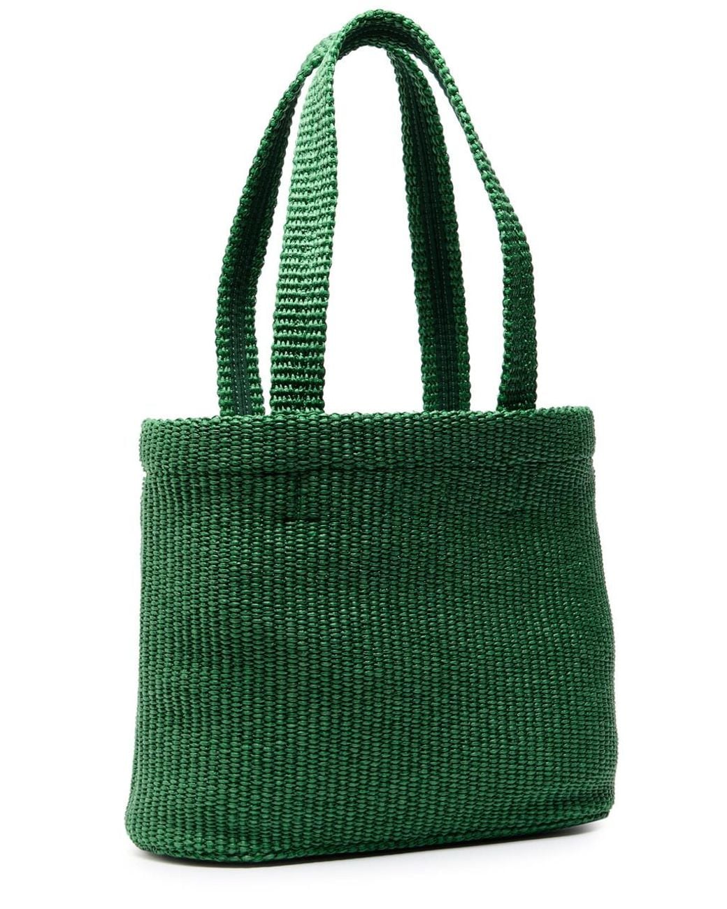 Jimmy Choo Beach Medium Raffia Tote in Green | Lyst