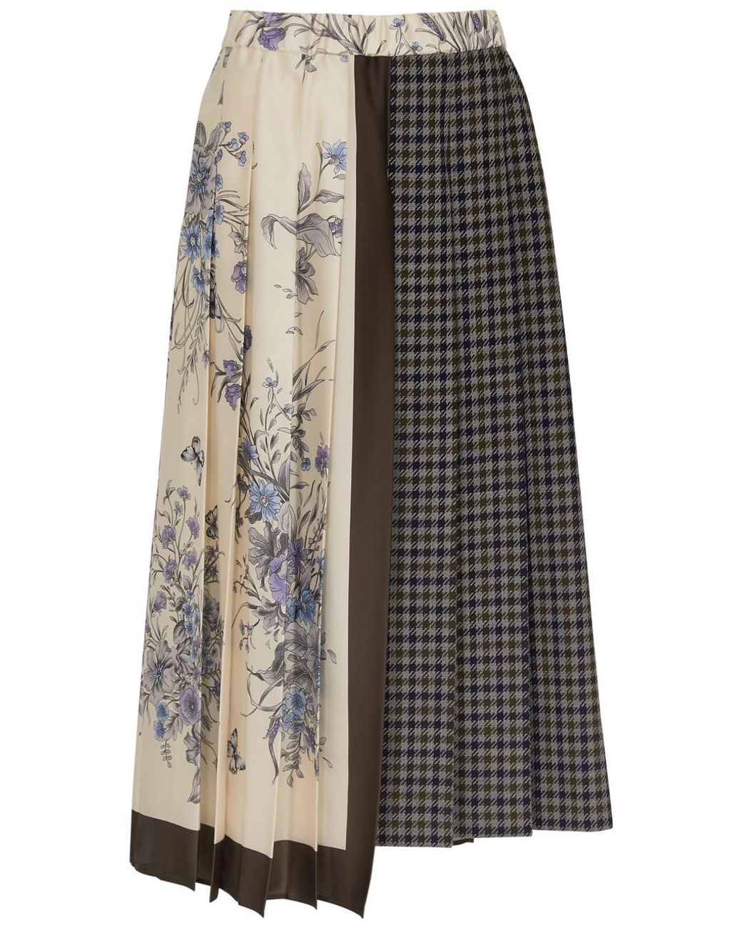 スカート Weekend Max Mara Multicolor wool Piega skirt Midi taffeta skirt, powder | Weekend Max Mara