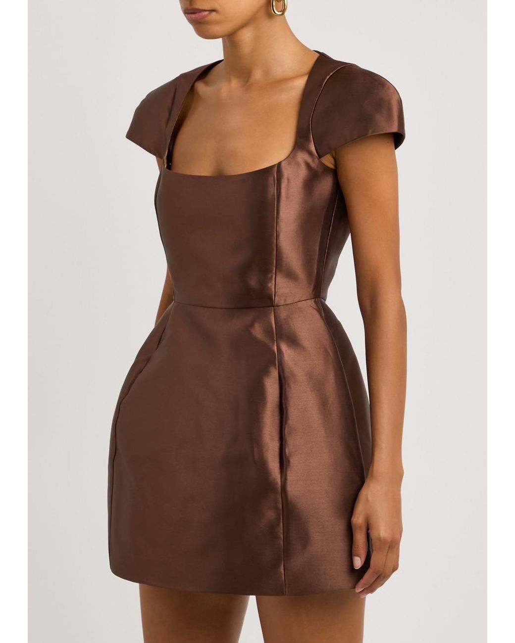 knee length dresses for ladies Faun Mini Dress  Darlo Rentals