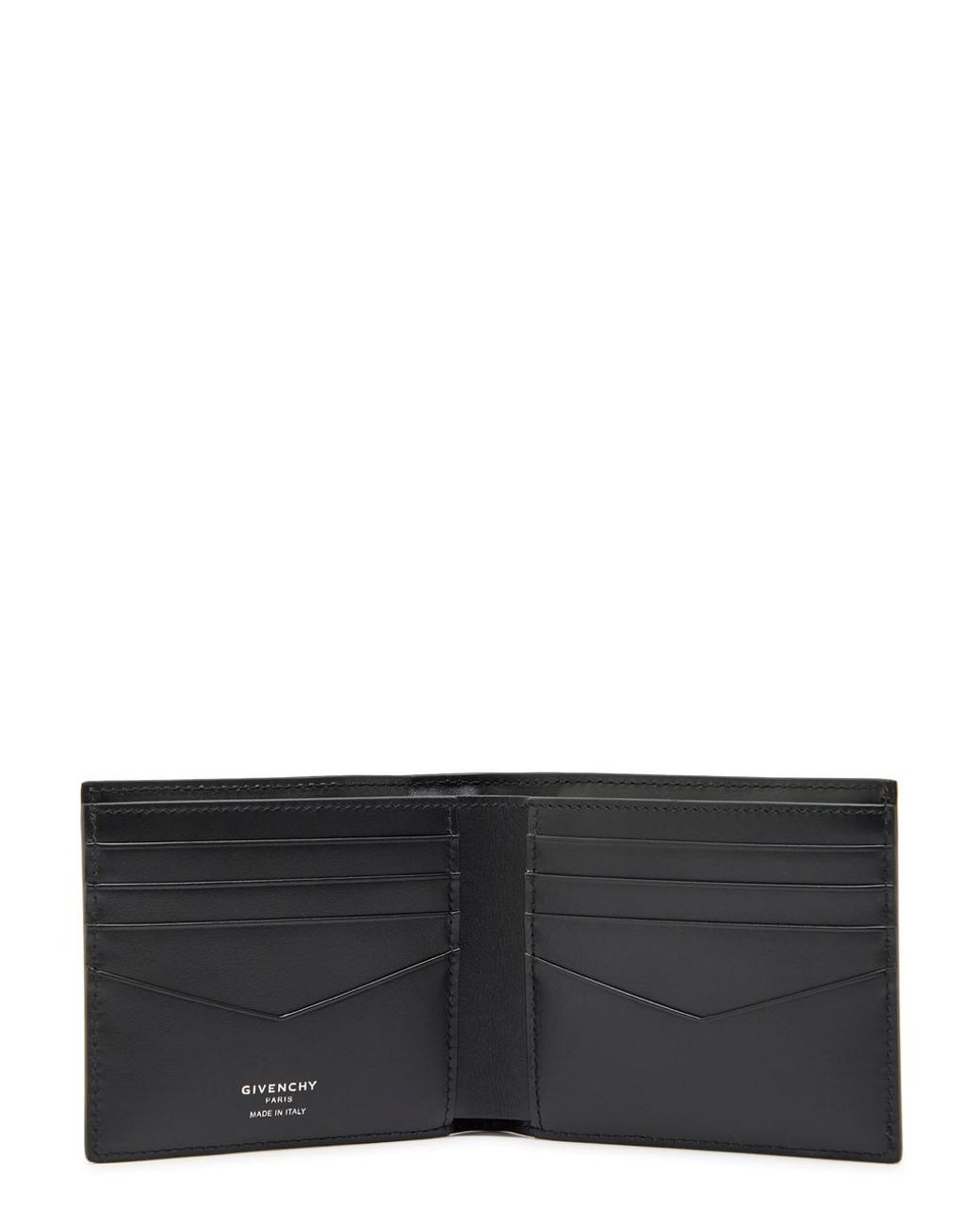 Givenchy Black Logo Leather Wallet for men