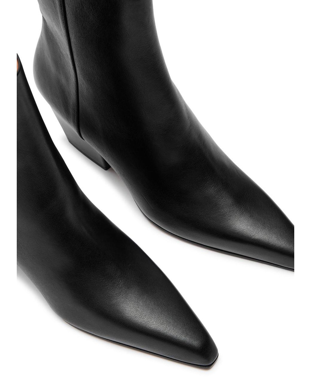 Paris Texas Black Jane 60 Leather Ankle Boots