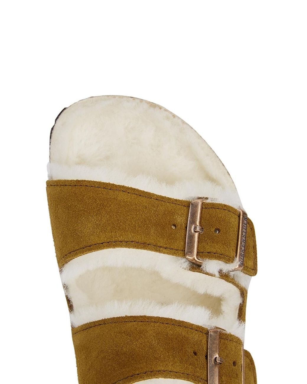 Birkenstock Arizona Shearling Mink