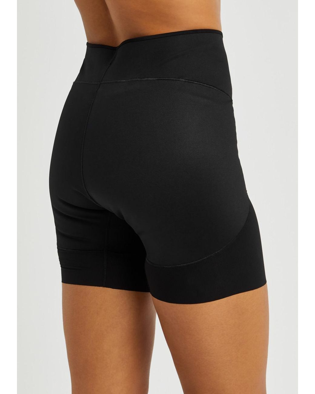 SPANX - Oncore high-waist mid-thigh stretch-jersey shorts