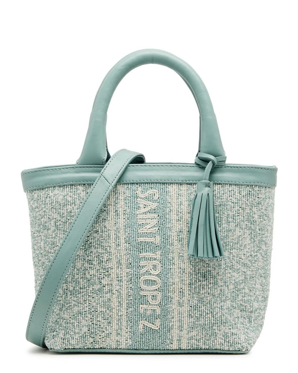 de Siena Shoes Mykonos Blue Shopping Bag