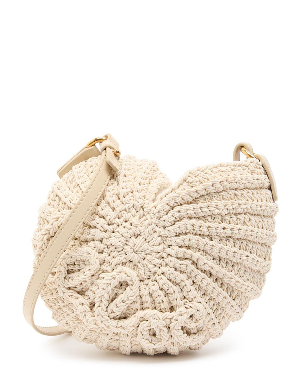 Chloé Sea Treasures Crochet Cross-Body Bag in Natural | Lyst
