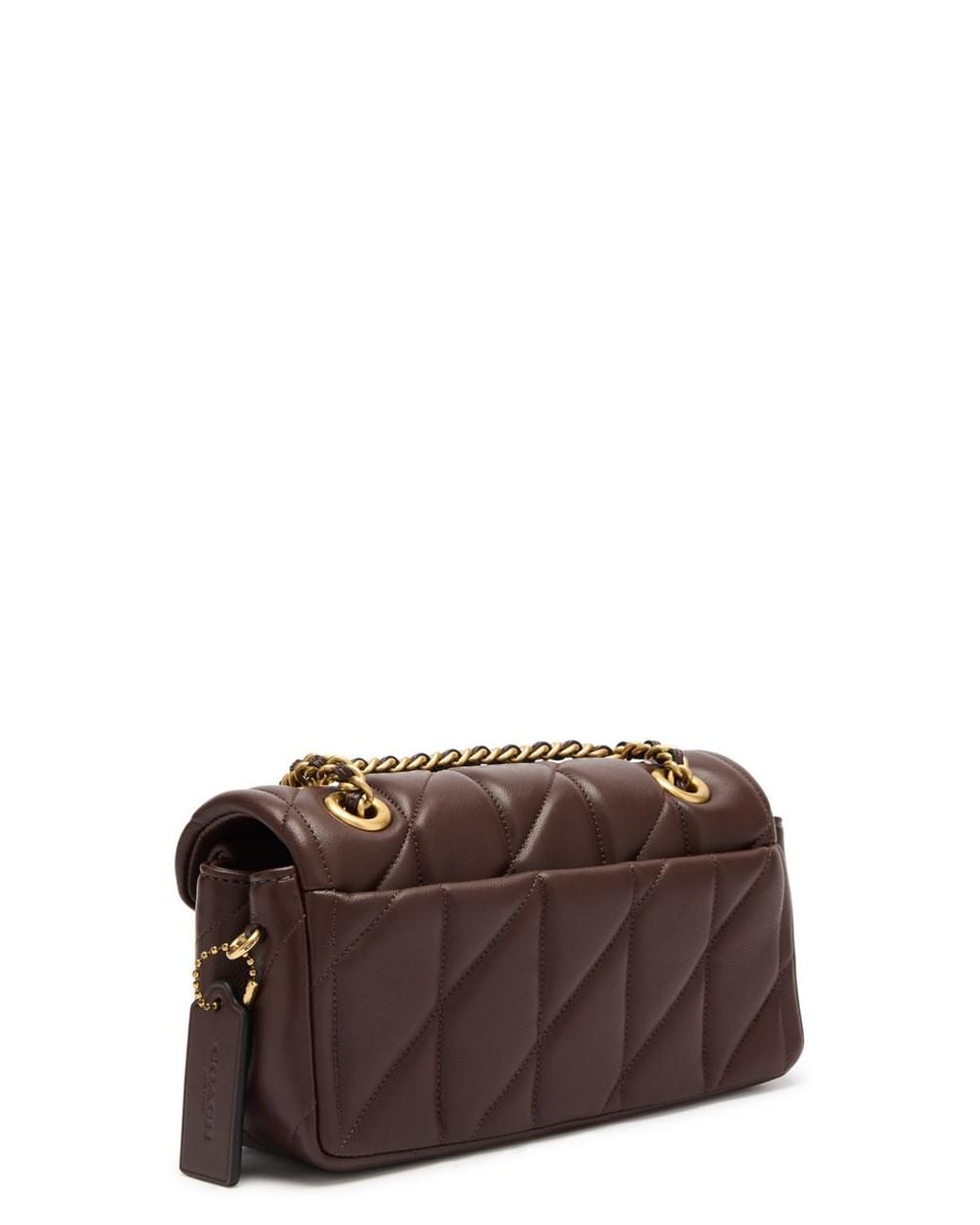 靴/バッグ Coach Mini Quilted Shoulder Bag Dark Brown Coach Tabby 20 Quilted Shoulder Bag | Brown | FARFETCH