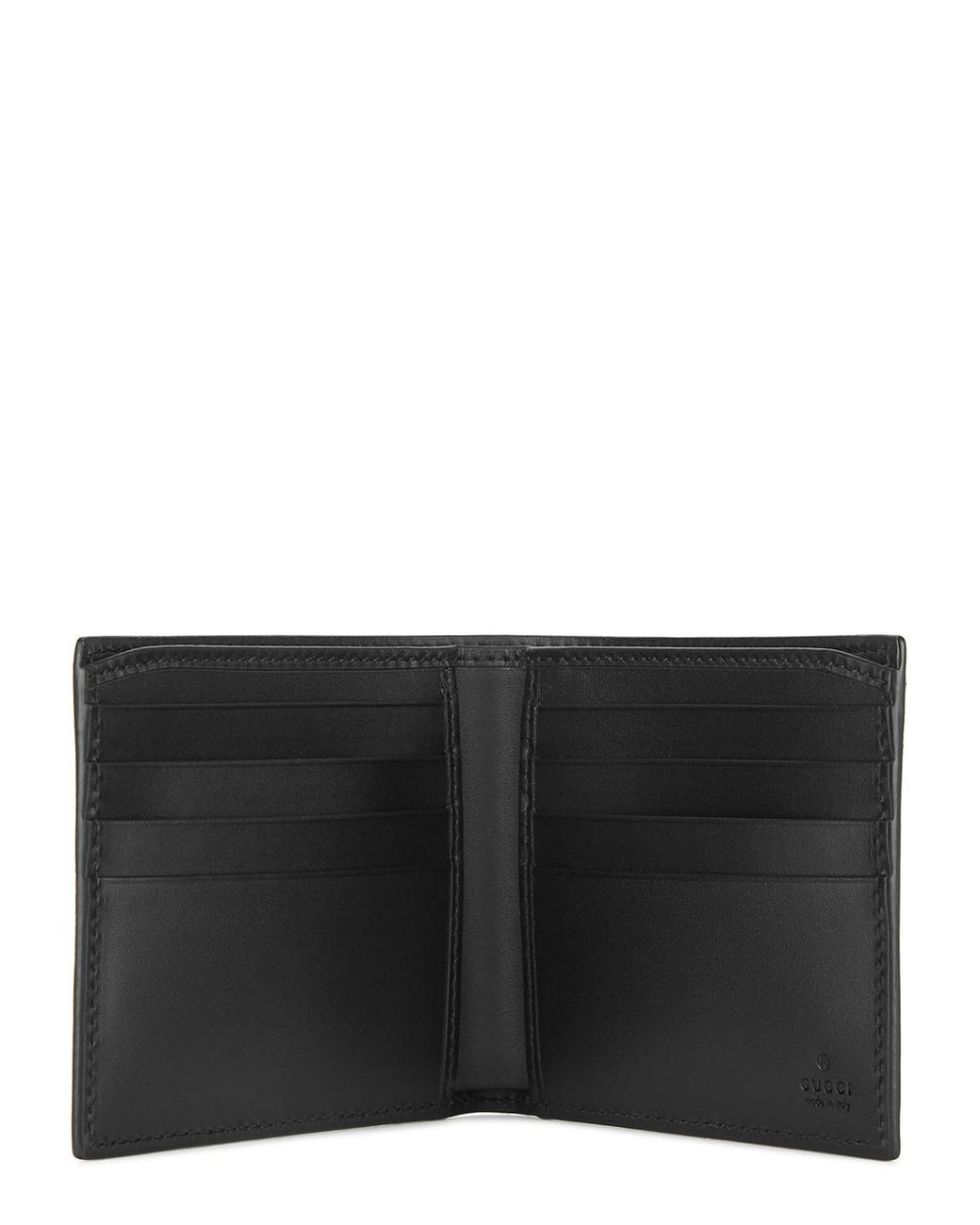 Gucci Men's GG Canvas Web Black Bifold Wallet 260987 – Queen Bee