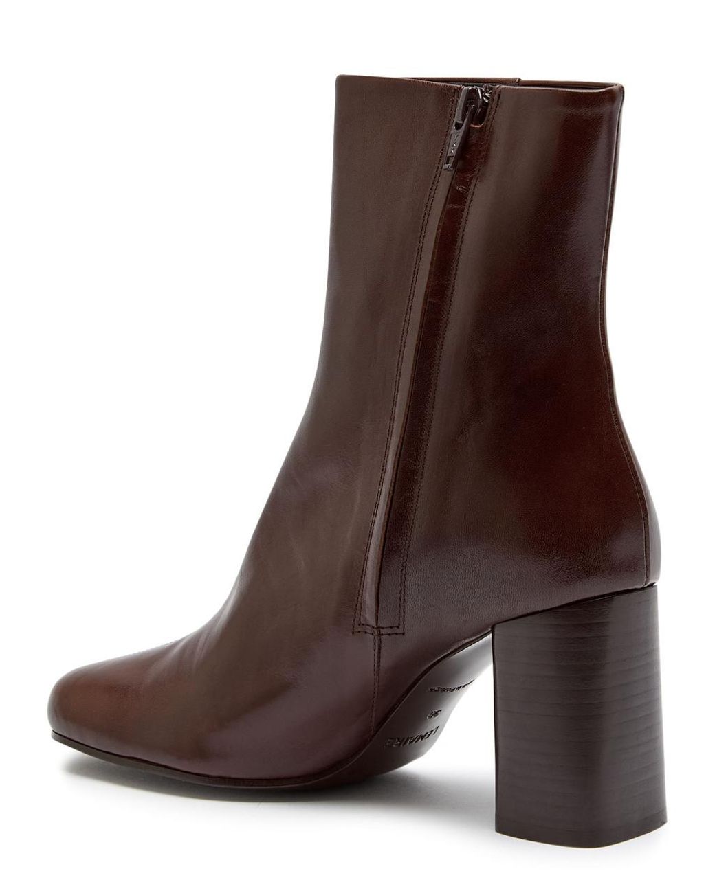 Lemaire Brown Anatomic 80 Leather Boots