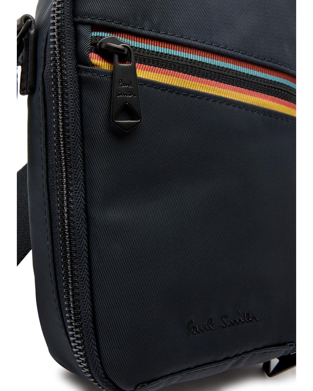 Paul Smith Flight Nylon Cross-Body Bag in Blue for Men | Lyst UK