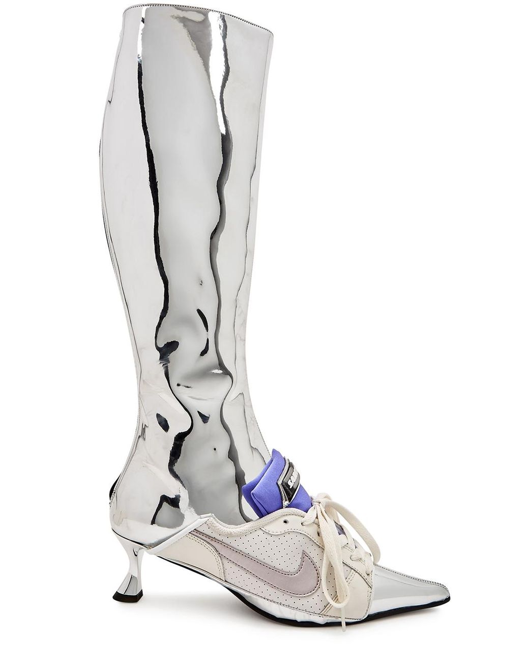 Knee high best sale nike boots