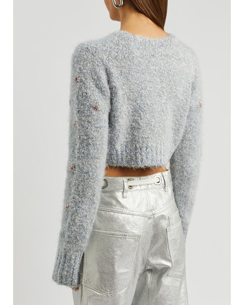 Free people gray cardigan best sale