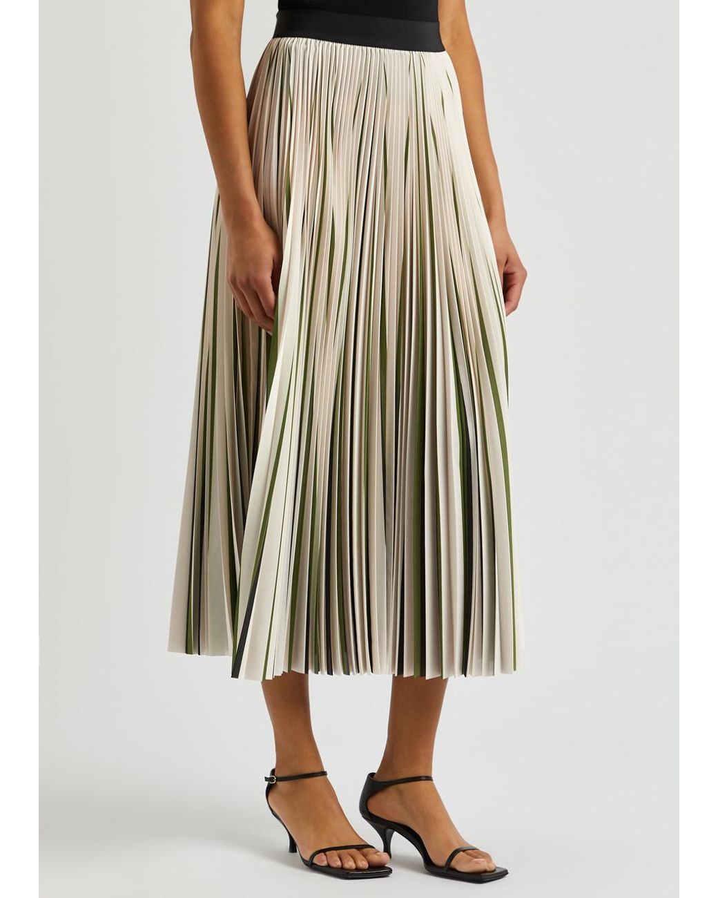 Weekend by Maxmara Max Mara Weekend Paniere Striped Pleated