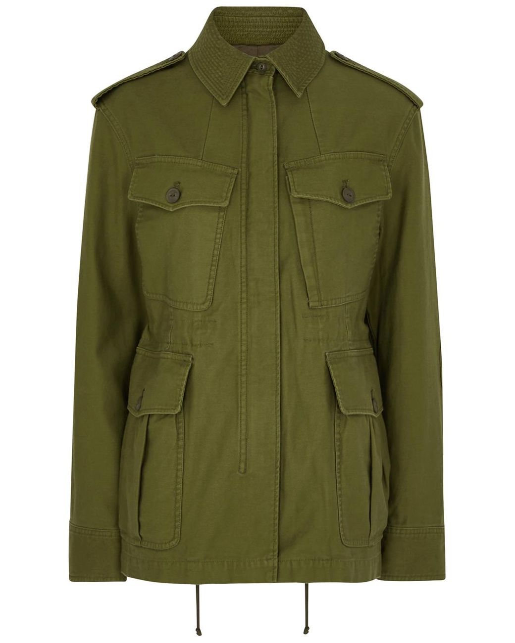 Rag \u0026 Bone Lorenz Army Green Cotton 