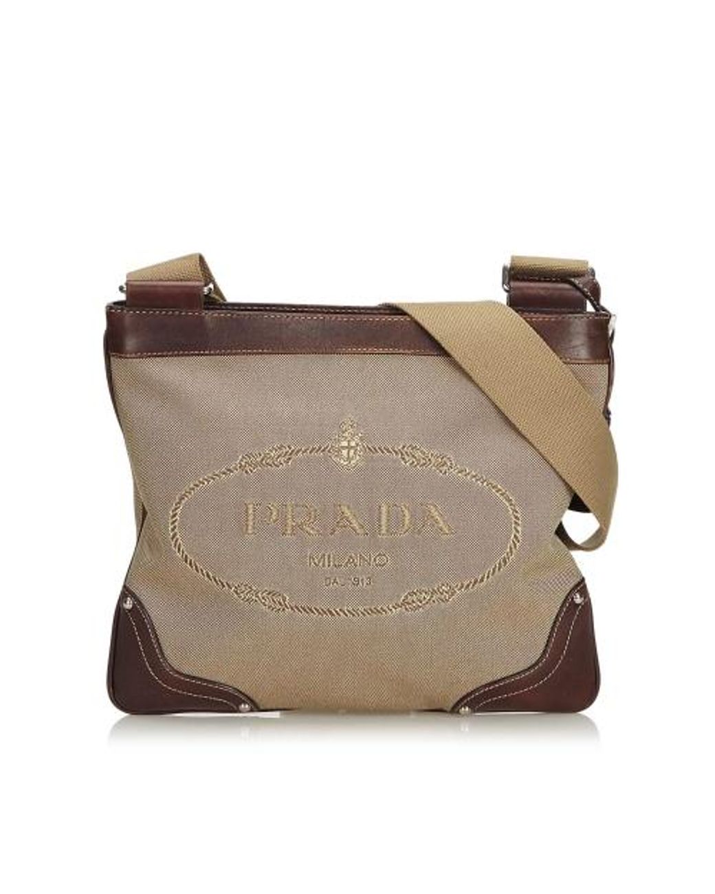 Prada, Bags, Vintage Prada Milano Dal 913 Handbag
