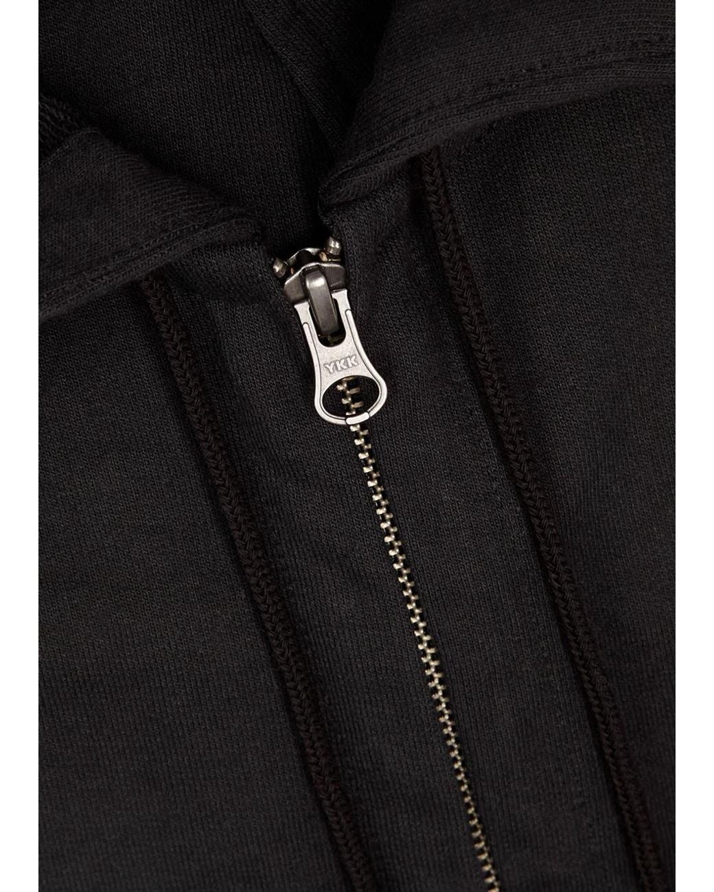 Veronica Beard Black Hooded Cotton Dickey