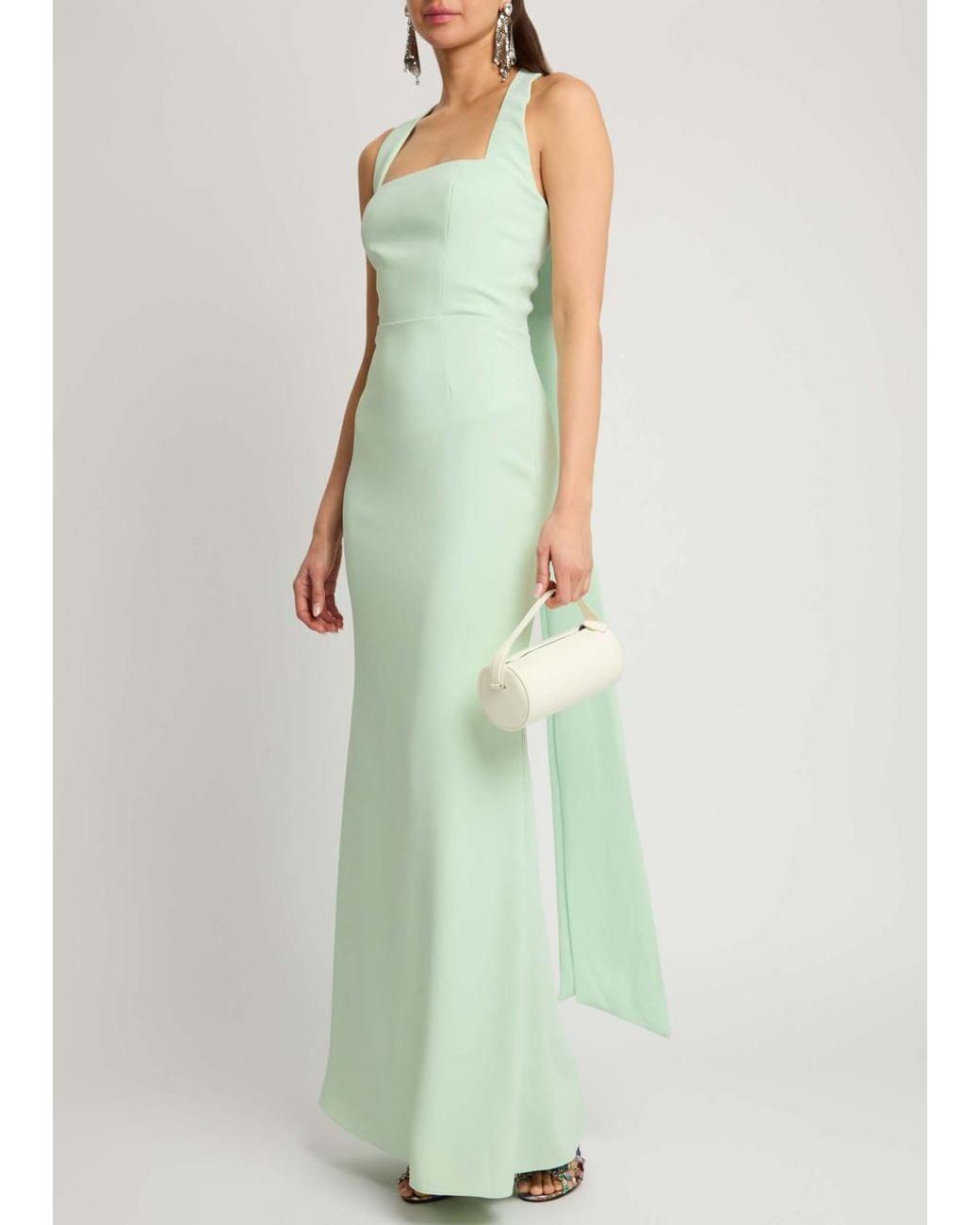 Odd Muse Ultimate Muse Twill Maxi Dress in Green | Lyst UK