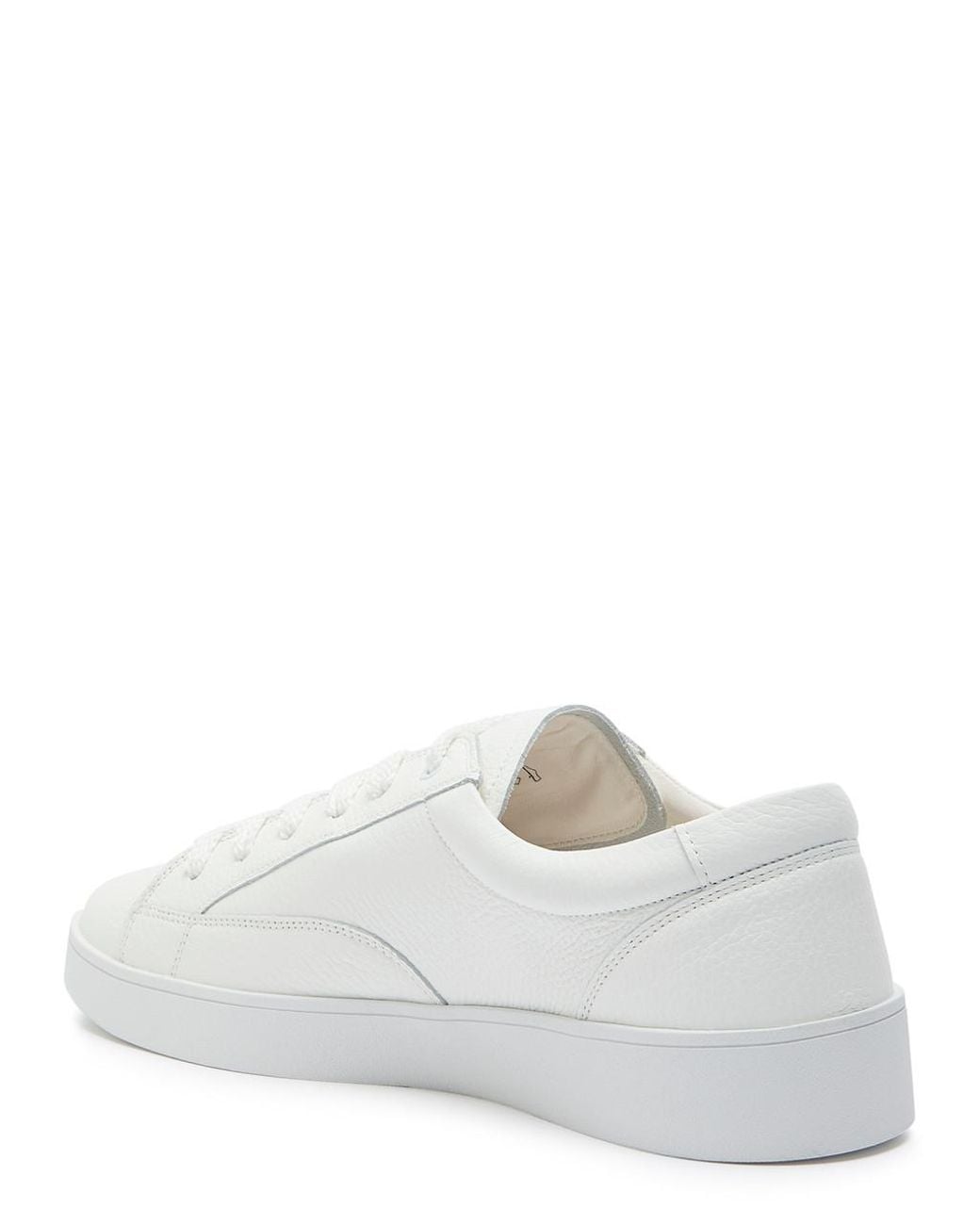 Jude Llow White Nico Panelled Leather Sneakers for men