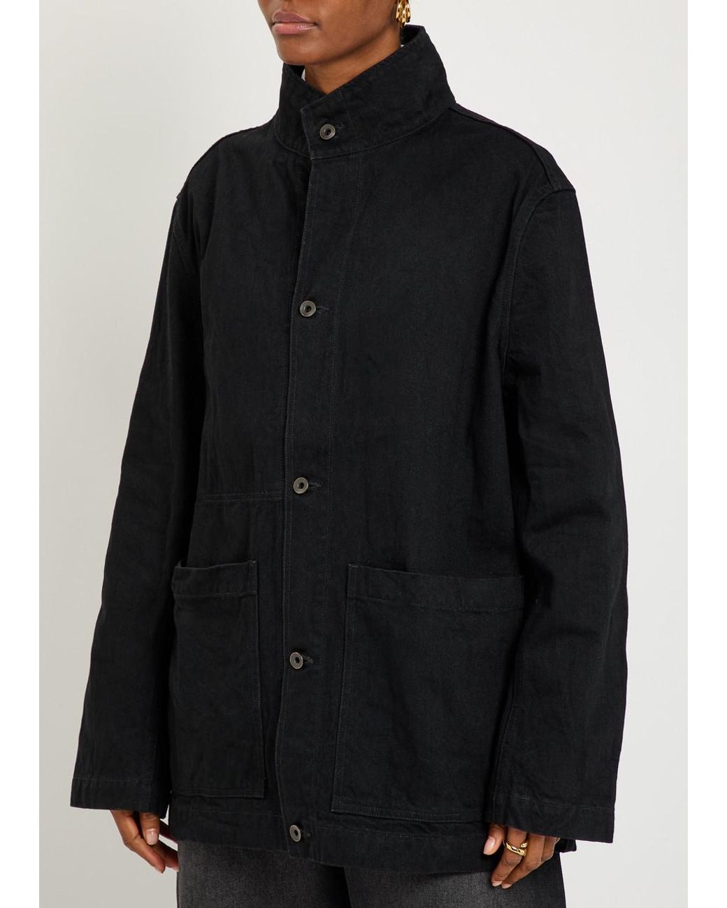 Studio Nicholson Black District Denim Jacket