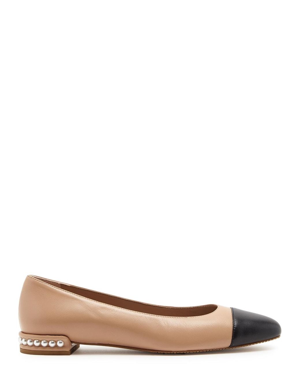 stuart weitzman lace up flats
