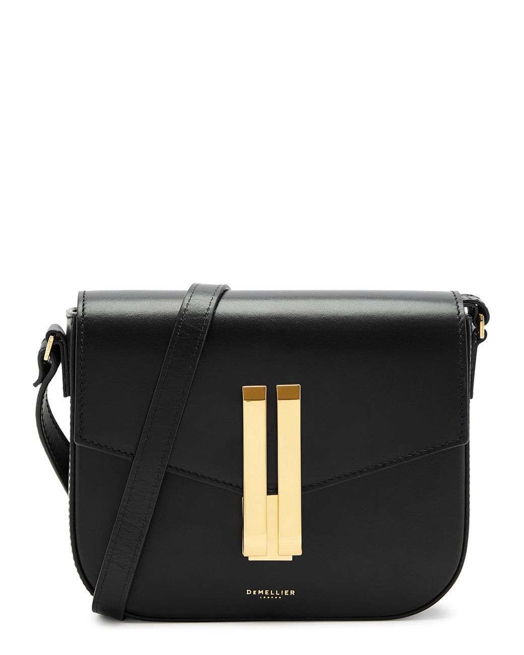 DeMellier The Vancouver Small Leather Cross-body Bag in Black | Lyst UK
