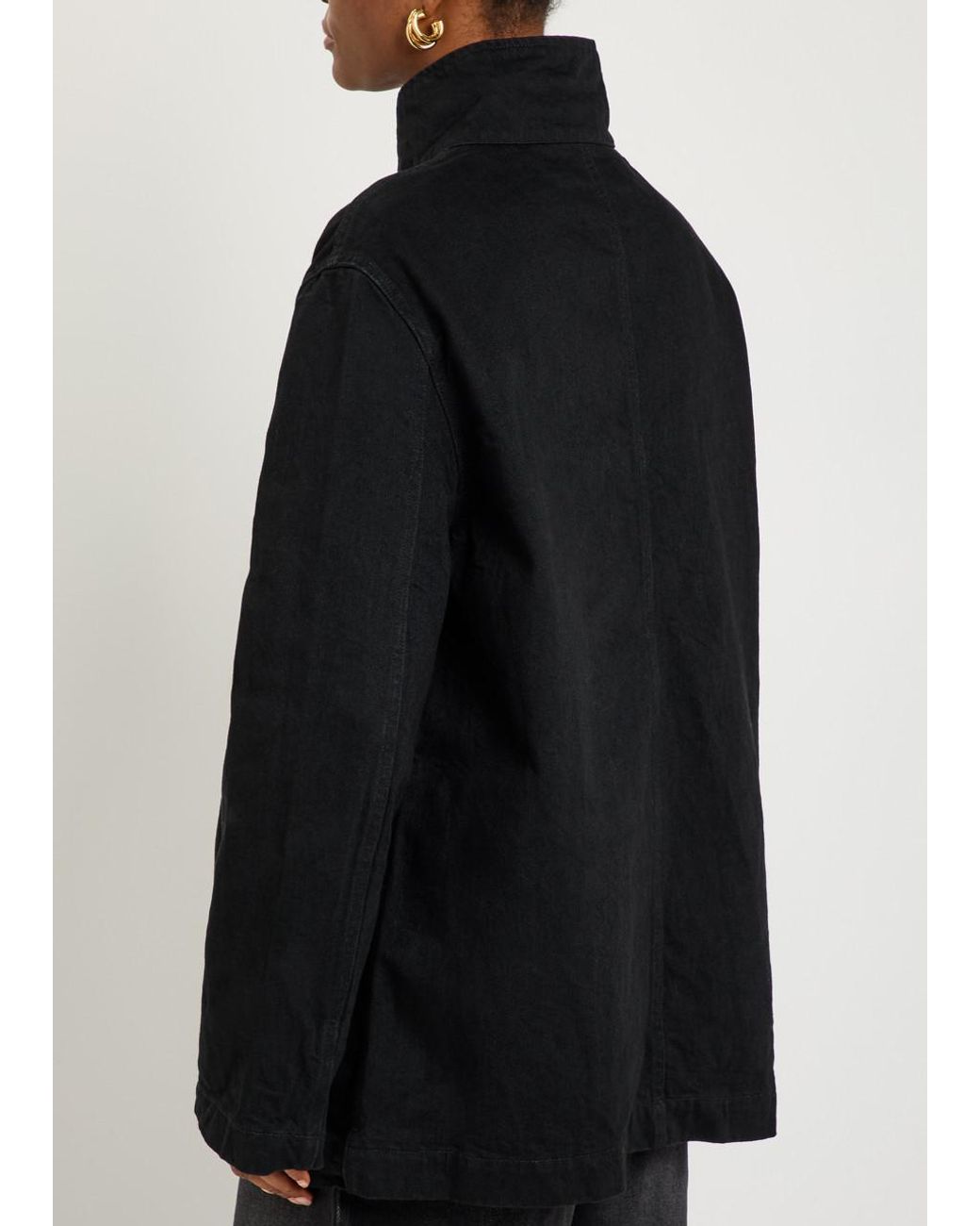 Studio Nicholson Black District Denim Jacket