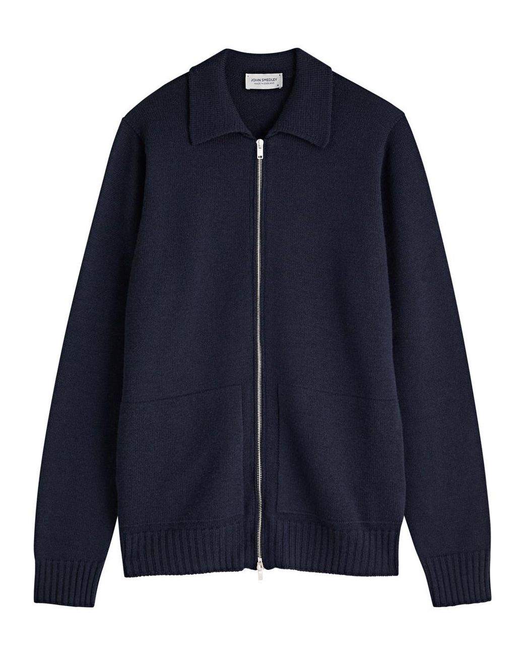 トップス JOHN SMEDLEY Wool Cardigan John Smedley Fallon Wool Cardigan in Blue for Men | Lyst