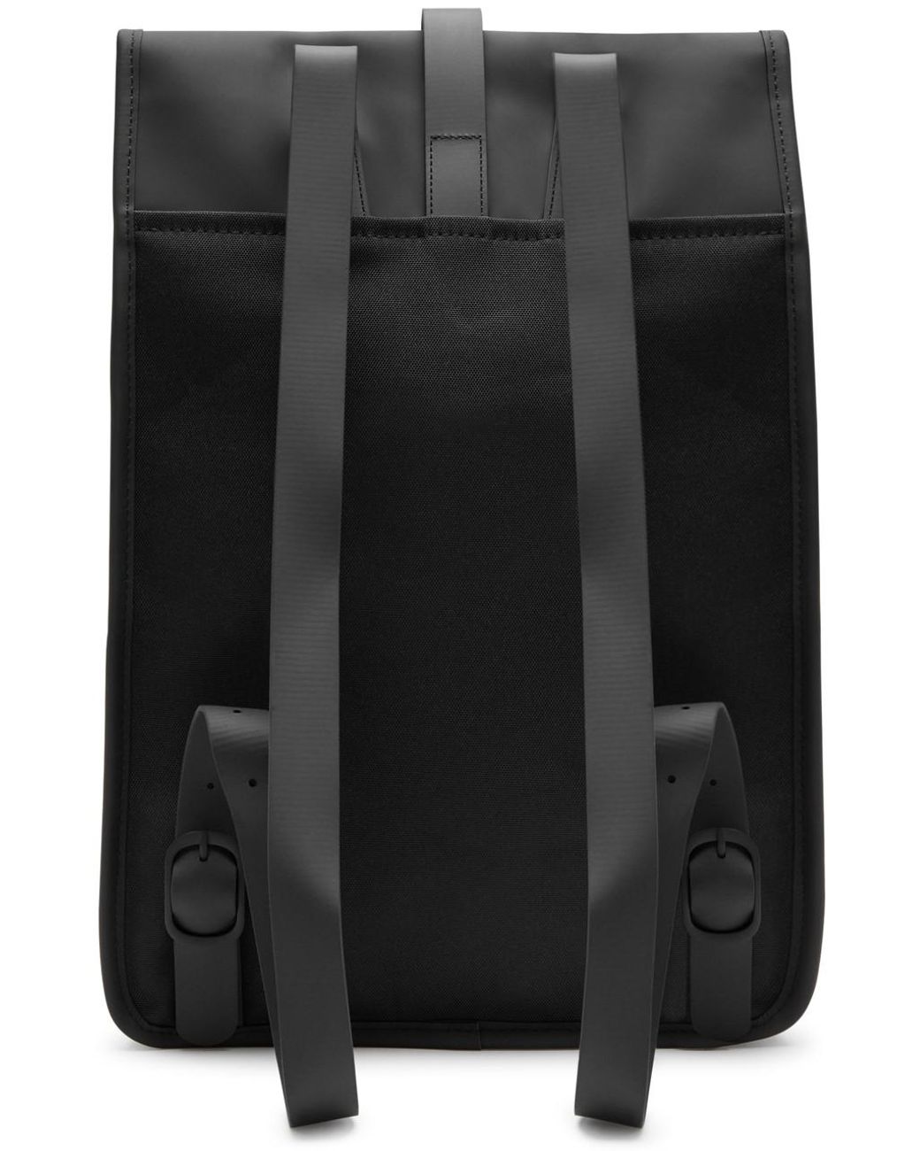 Rains Mini Rubberised Backpack in Black for Men Lyst UK