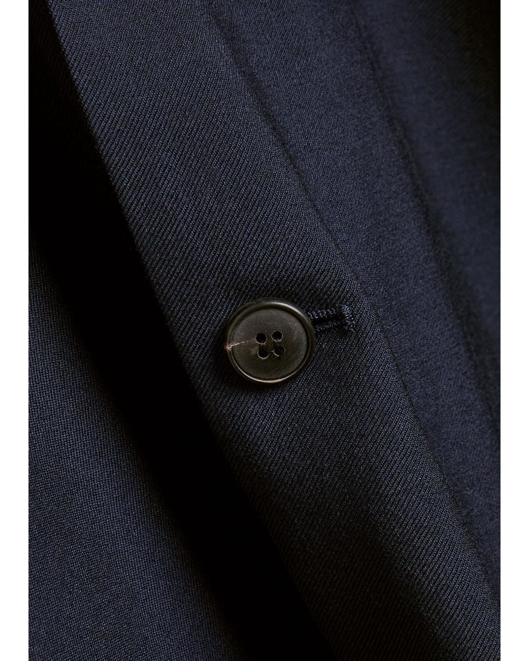 Sunspel Blue Wool Jacket for men