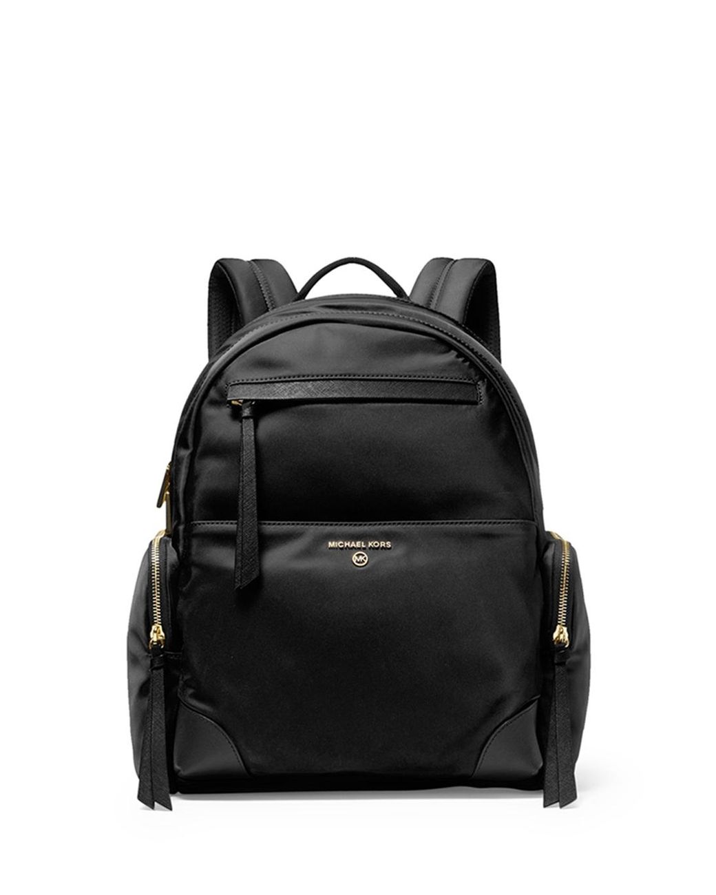 Michael Kors Prescott Black Signature Logo Large Backpack - Black